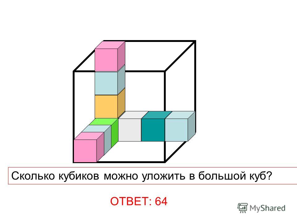 Сколько кубиков надо