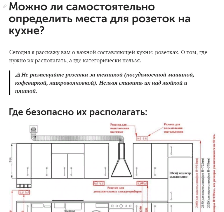 На какой высоте от столешницы делать розетки. Расстояние от пола до розеток на кухонном фартуке. Розетки на фартуке кухни высота. Схема монтажа розеток на кухне.