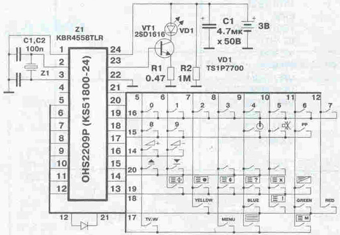 Cs5211agp схема пульта