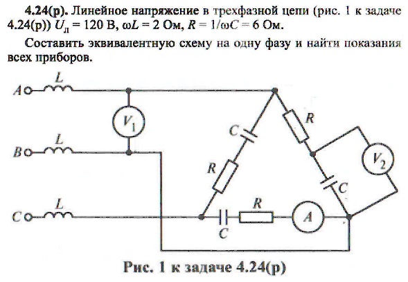 Линейное напряжение сети