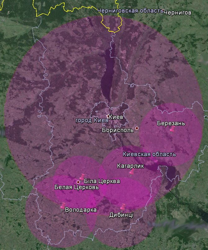 Карта покрытия т2 россия