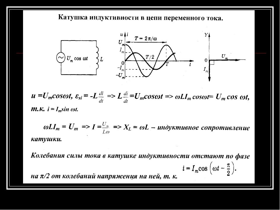 Емкость конденсатора через индуктивность