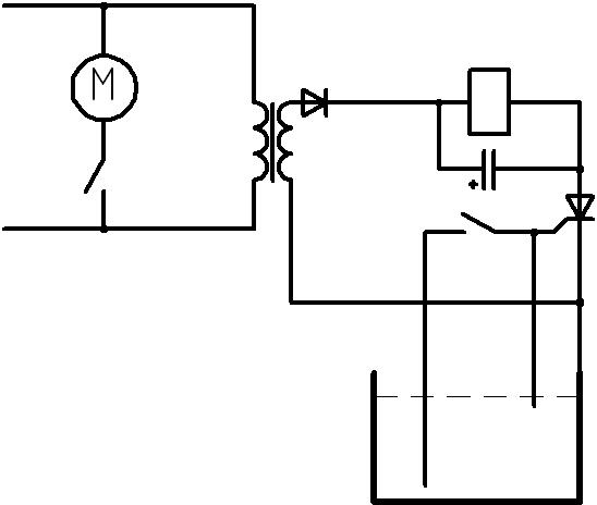 Тиристорный регулятор напряжения схема