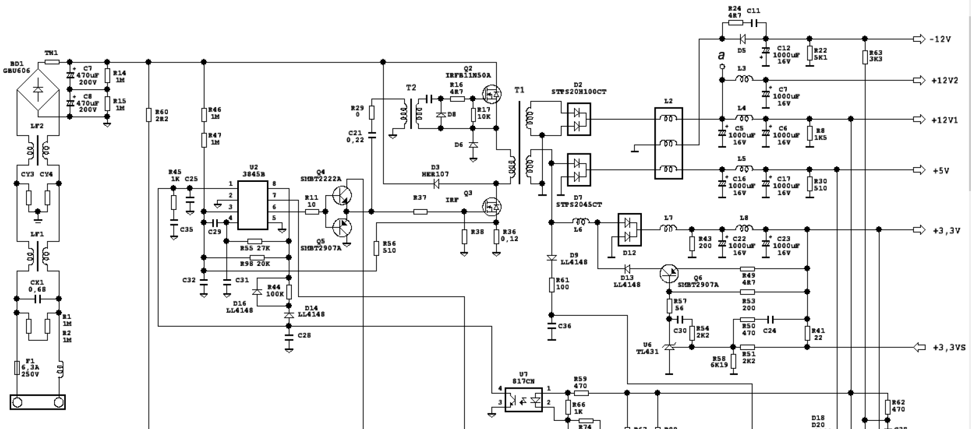 Cm6903ag схема включения