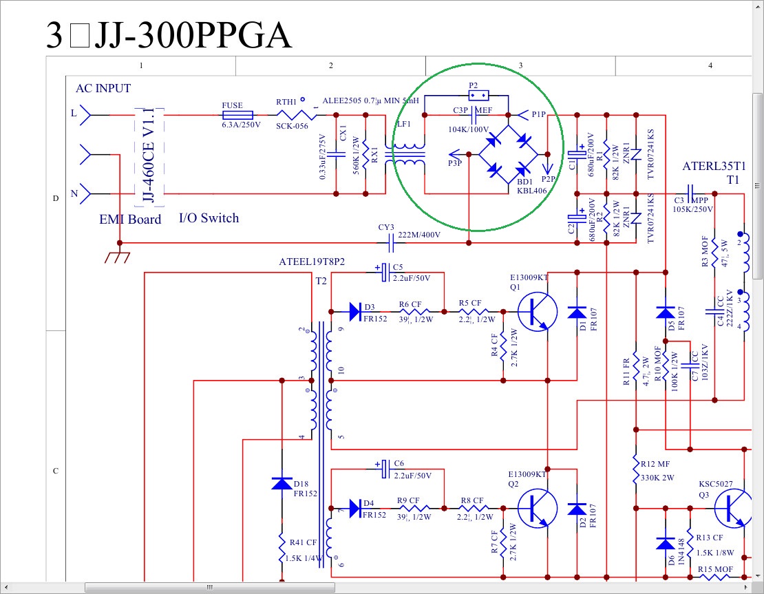 Бп компьютера схема 250w