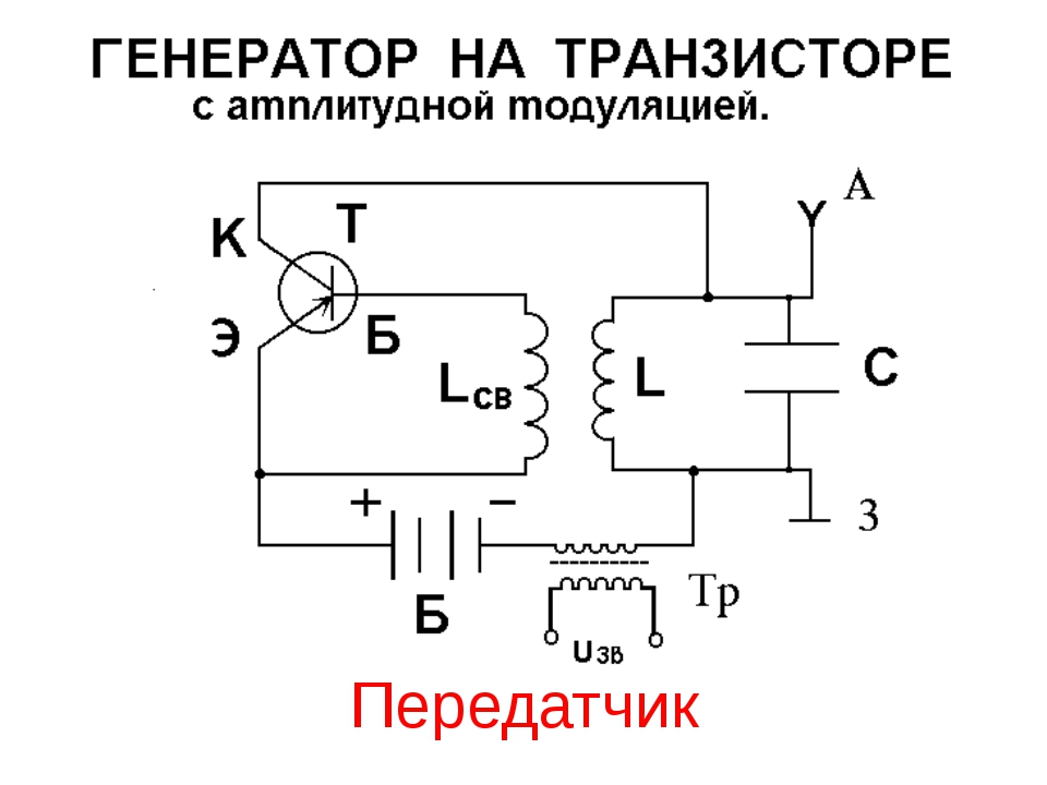 Генератор на транзисторе. Схема генератора незатухающих колебаний на транзисторе. Схема транзисторного автогенератора. Схема генератора незатухающих колебаний. Схема автогенератора на транзисторе для амплитудной модуляции.