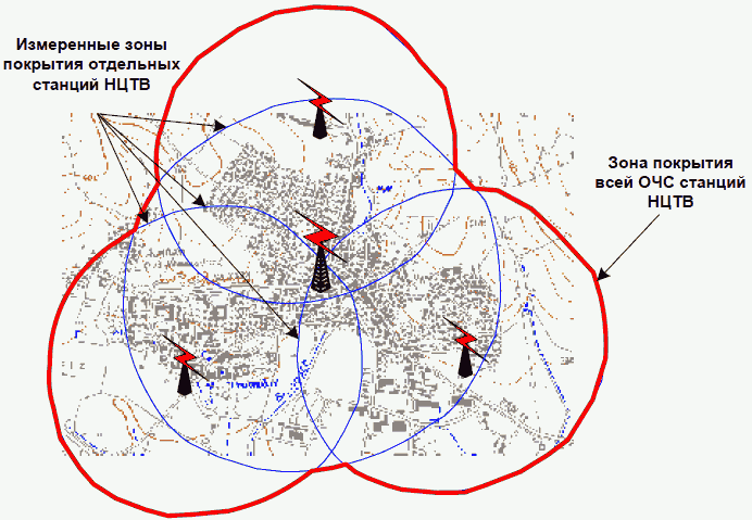 Карта покрытия dvb t2