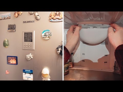 Замена лампочки в холодильнике Samsung