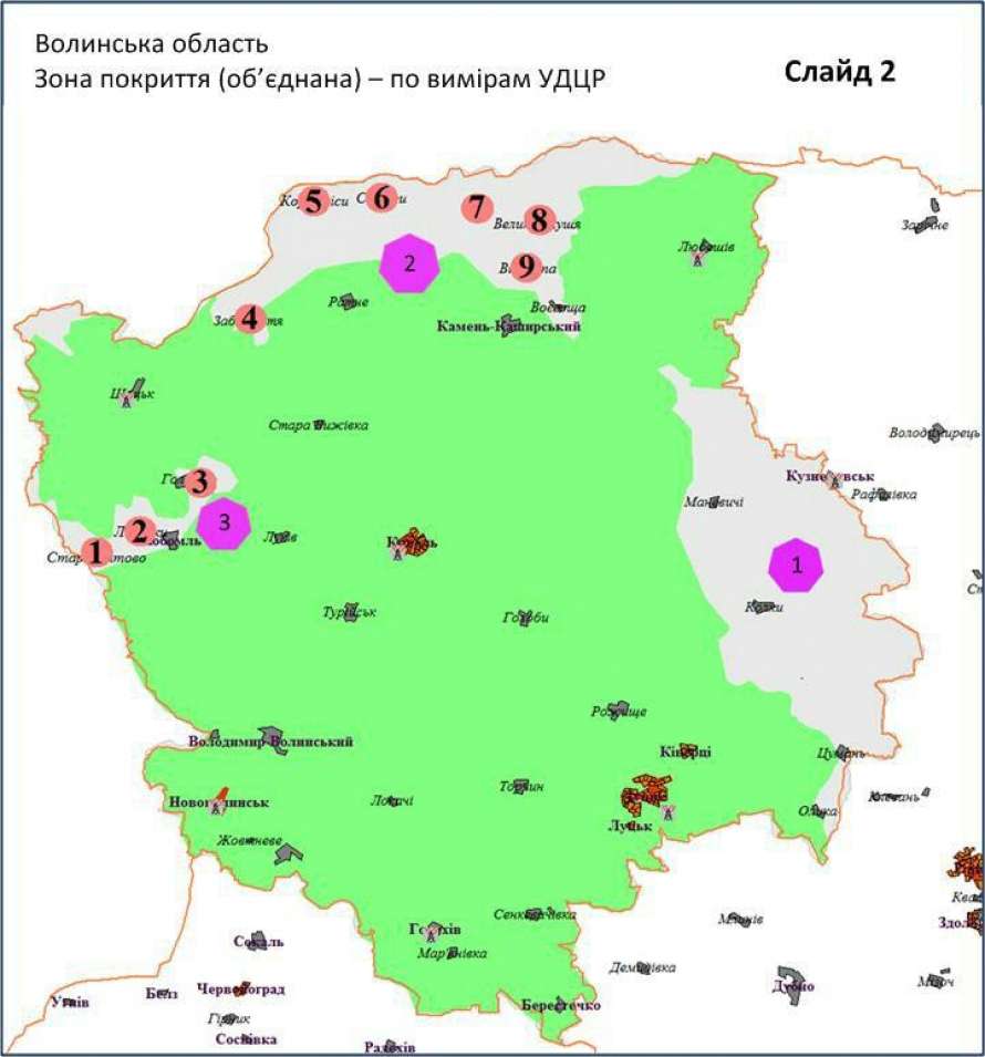 Карта покрытия т2 россия