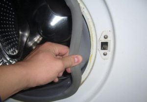 Как снять манжету на стиральной машине LG