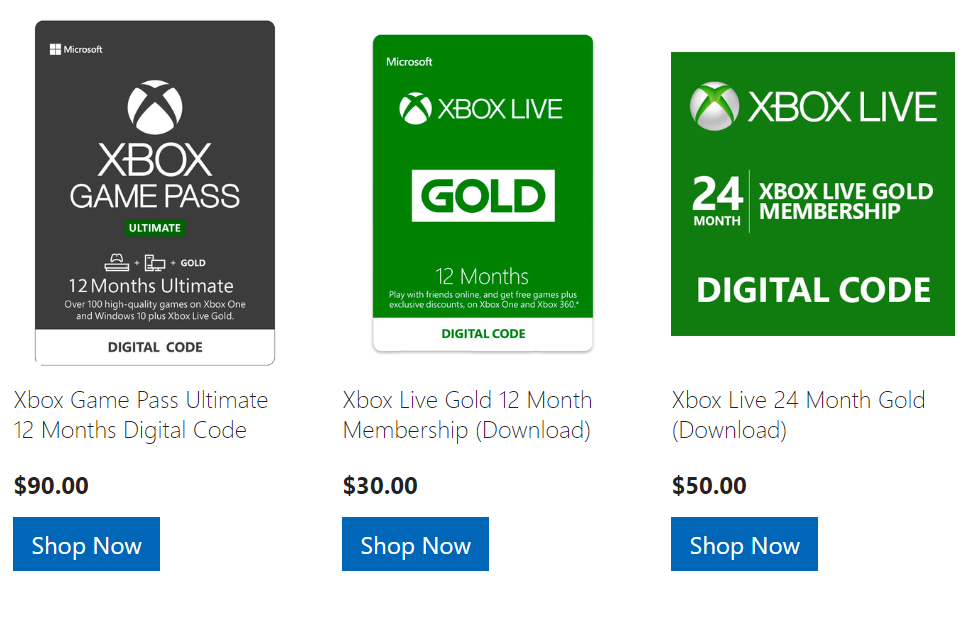 Xbox live gold что дает. Xbox Live Gold. В чем отличие game Pass от Live Gold.