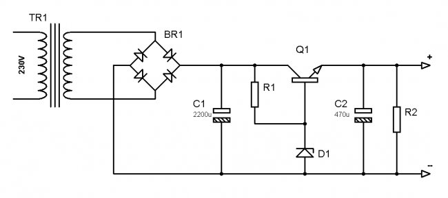 Как работает транзистор в схеме блока питания