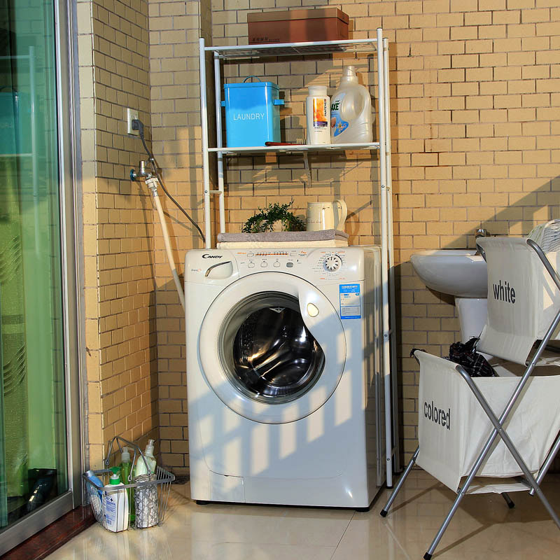 Использование стиральной машины в качестве полки