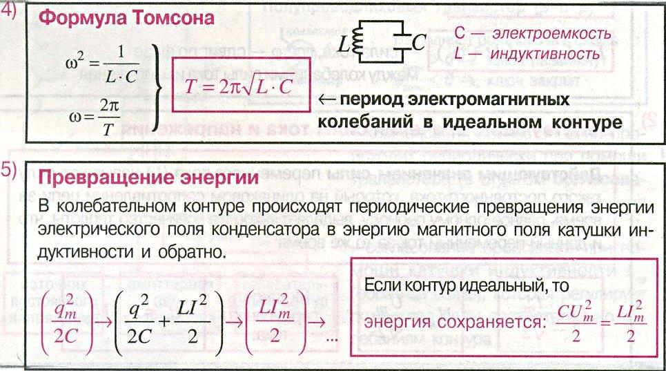 На рисунке приведен график гармонических колебаний тока в колебательном контуре если конденсатор в 9