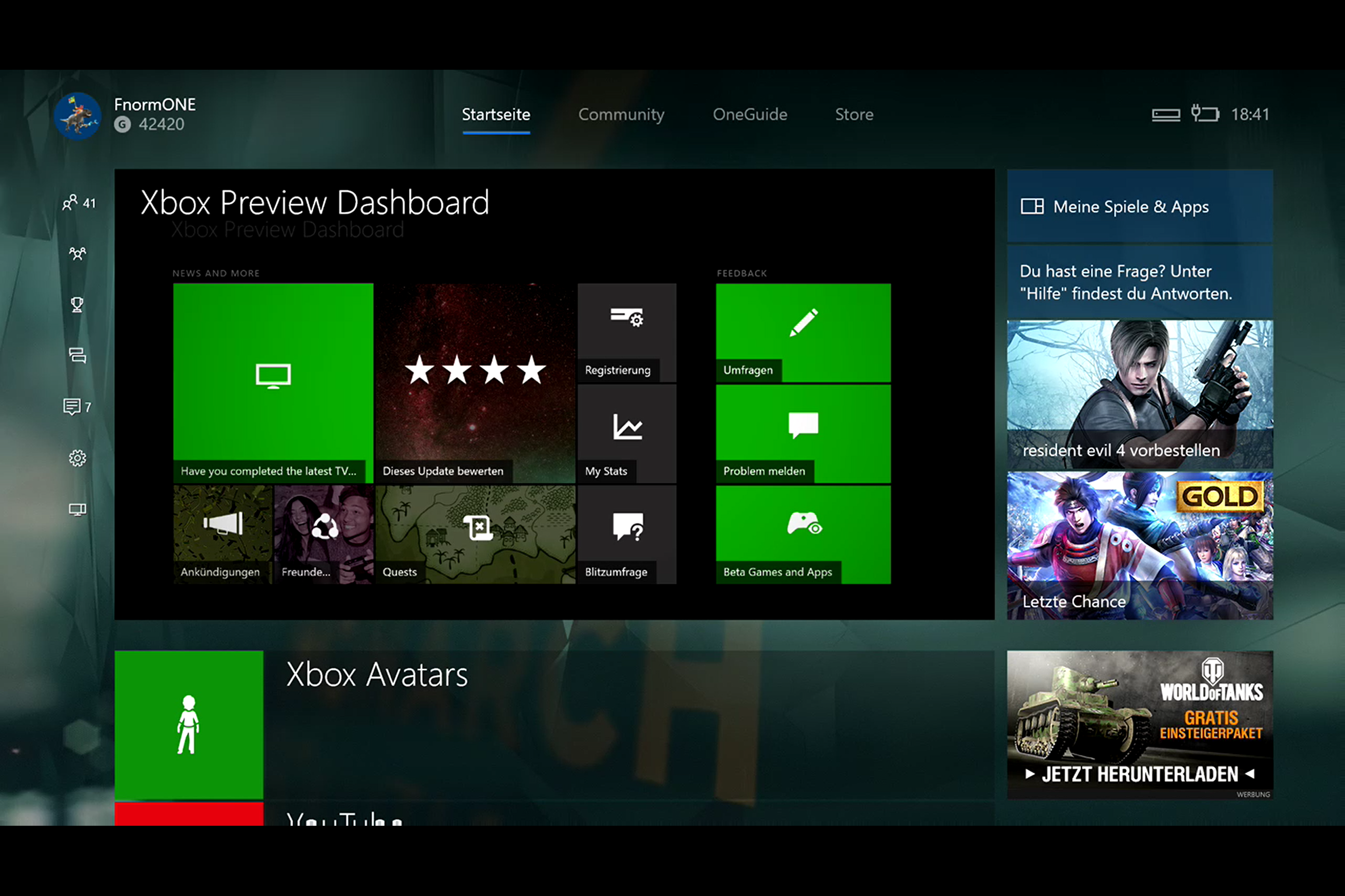 Бокс приложение на пк. Интерфейс иксбокс Ван. Дашборд Xbox. Xbox one dashboard. Xbox Series dashboard.